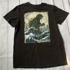 Godzilla Tee. Size Medium.